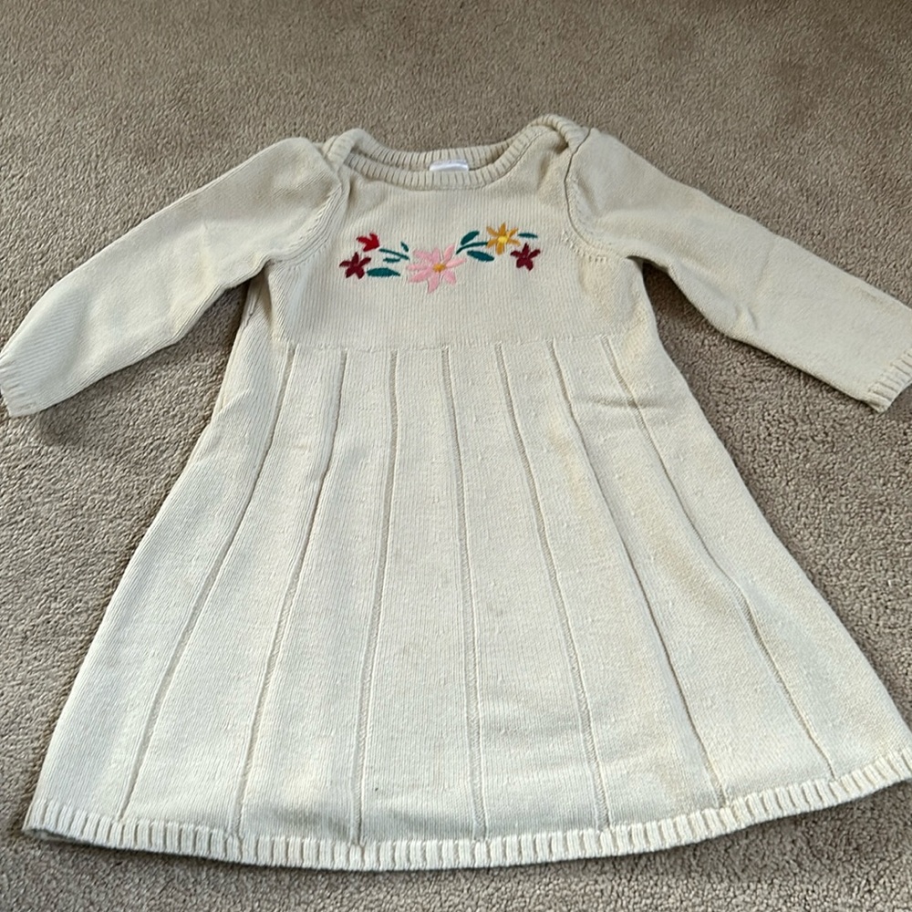 Toddler sweater dress